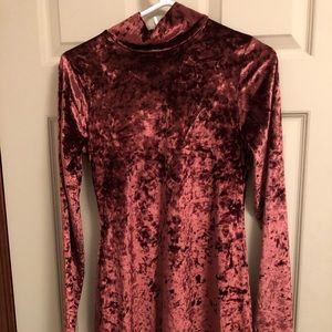 Red Velvet Dress
